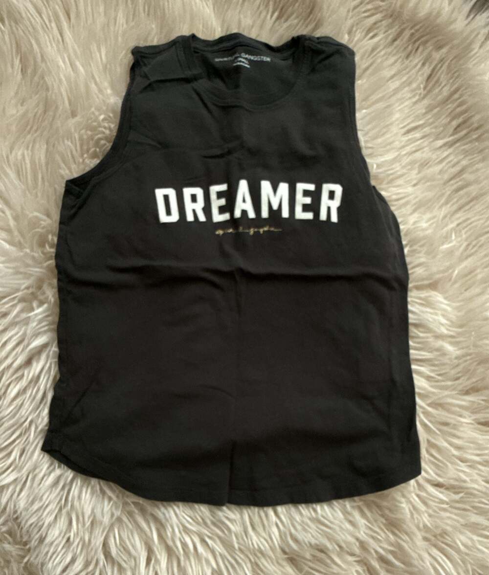 Spiritual Gangster Dreamer Muscle Tank Black X-Small